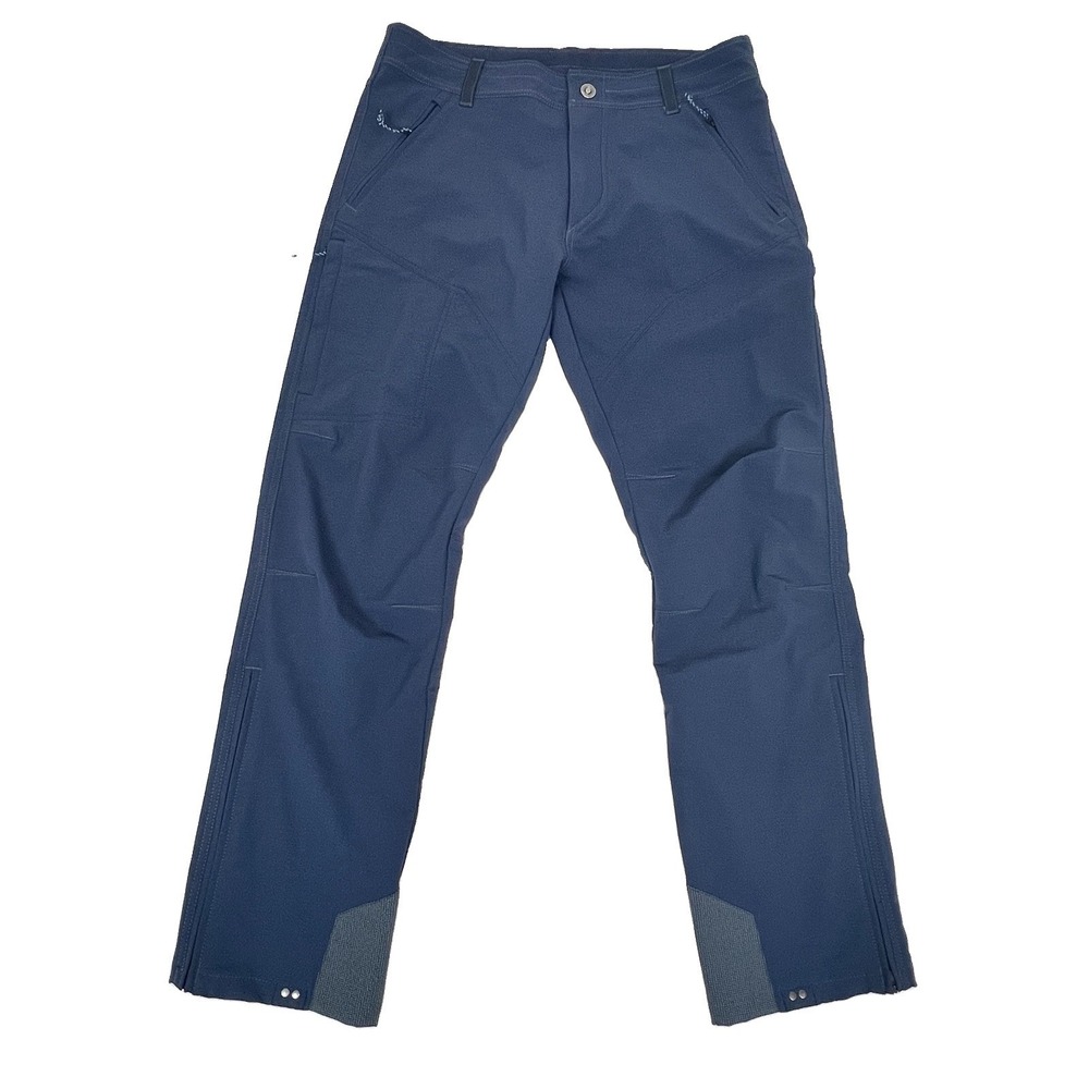 Kuhl Klash Pants Mens 34x32 Blue Hiking Outdoor Softshell Stretch Gorpcore EUC